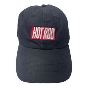 Hot Rod Men’s Adjustable Black Hat